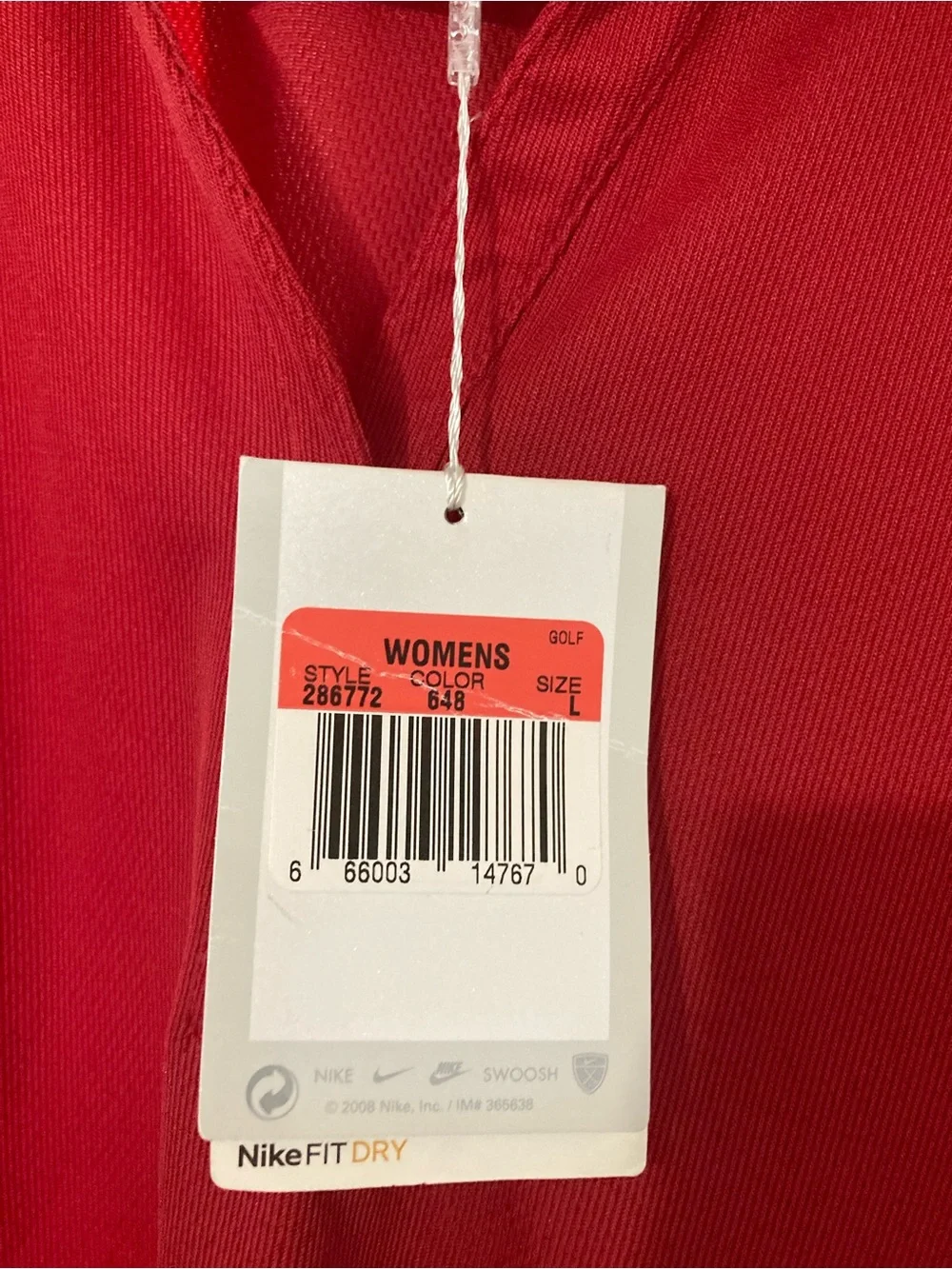 NWTS Ladies Nike Golf Shirt
